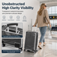 📢📢50% OFF !! ⏰Thickened Waterproof Clear Luggage Cover Wear Resistant Transparent Suitcase Protective Dust Cover