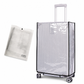 📢📢50% OFF !! ⏰Thickened Waterproof Clear Luggage Cover Wear Resistant Transparent Suitcase Protective Dust Cover