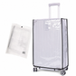 📢📢50% OFF !! ⏰Thickened Waterproof Clear Luggage Cover Wear Resistant Transparent Suitcase Protective Dust Cover