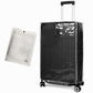 📢📢50% OFF !! ⏰Thickened Waterproof Clear Luggage Cover Wear Resistant Transparent Suitcase Protective Dust Cover