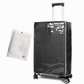 📢📢50% OFF !! ⏰Thickened Waterproof Clear Luggage Cover Wear Resistant Transparent Suitcase Protective Dust Cover