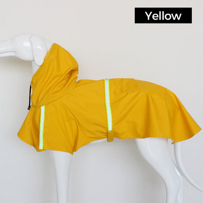 📢📢50% OFF !! ⏰Reflective Windproof Hooded Dog Raincoat