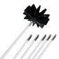 📢📢50% OFF !! ⏰Rotary Chimney and Dryer Duct Cleaning Brush Kit with Flexible Rods and Nylon Brush Head for Boiler and Pipe Cleaning