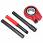 📢📢40% OFF !! ⏰Manual Pipe Threading Tool Kit with Ratchet Handle and Die Heads