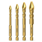 📢📢50% OFF !! ⏰Super Hard Eccentric Slanted Head Drill Bits for Ceramic Tile Glass Concrete and Cement Wall Drilling