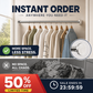 📢📢50% OFF !! ⏰Create storage space anywhere anytime！Adjustable No-Drill Tension Rod